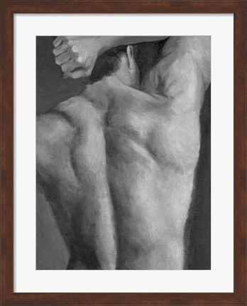 Framed Male Nude II Print