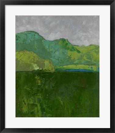 Framed Blue Ridge I Print