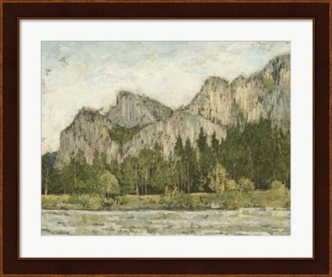 Framed Western Landscape I Print