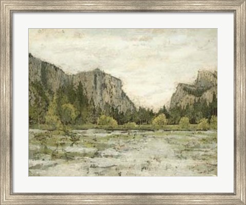 Framed Western Landscape II Print