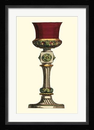 Framed De La Fosse Goblet I Print