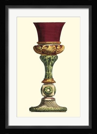 Framed De La Fosse Goblet II Print