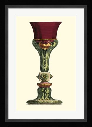 Framed De La Fosse Goblet IV Print