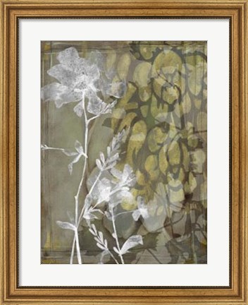 Framed Dusty Garden II Print