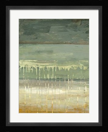 Framed Marine Abstract I Print