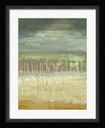 Framed Marine Abstract II Print