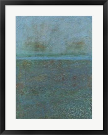 Framed Aegean Sea II Print
