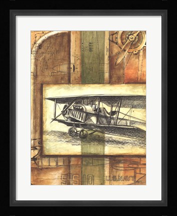 Framed Theory of Flight II Print