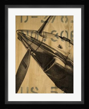 Framed Transcontinental II Print