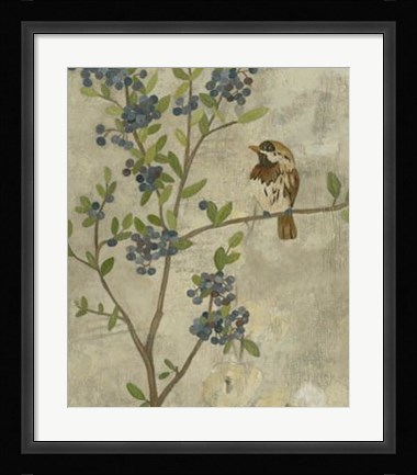 Framed Joyful Garden II Print