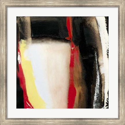 Framed Red Moves In II Print