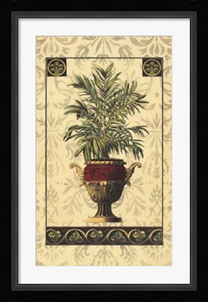 Framed Palm of the Islands II Print
