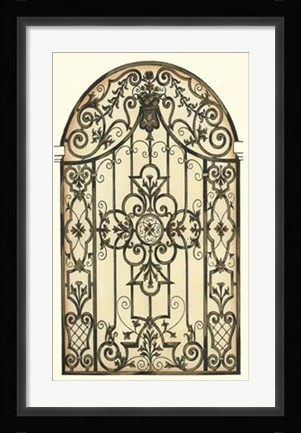 Framed Printed Majestic Gateway II Print