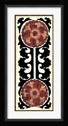 Framed Suzani Panel II Print