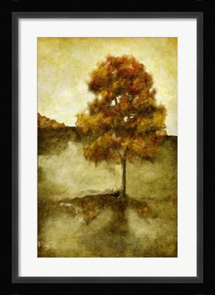 Framed Sunset Solitude I Print