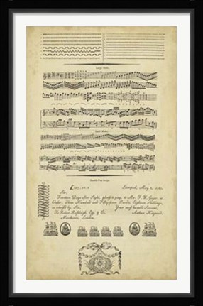 Framed Encyclopediae V Print