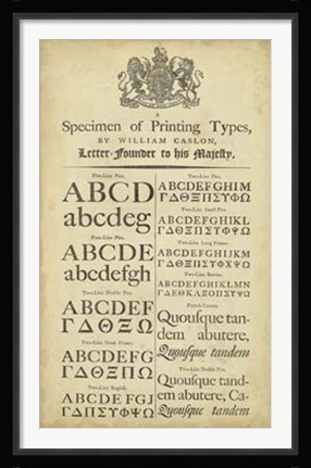 Framed Encyclopediae VI Print