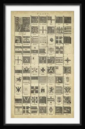 Framed Encyclopediae VII Print