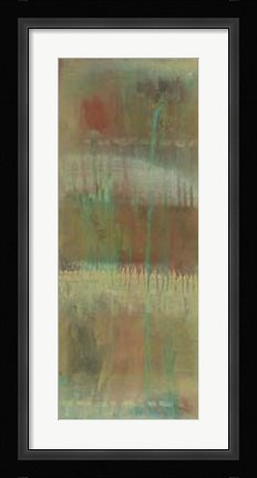 Framed Marbelized II Print