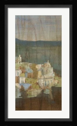 Framed Mediterranean Composition II Print