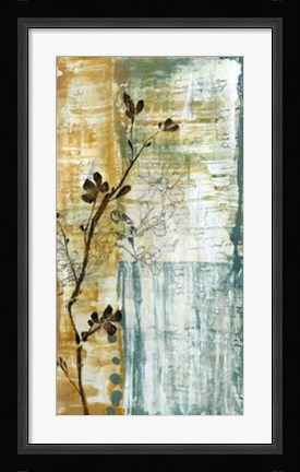 Framed Swallow Song II Print