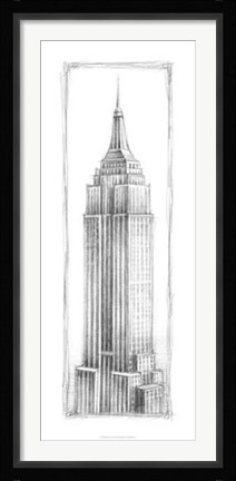Framed Empire Sketch Print