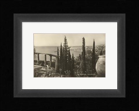 Framed Summer in France V Print