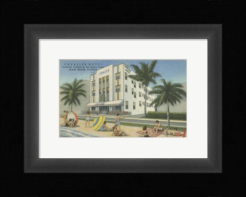 Framed Miami Beach II Print