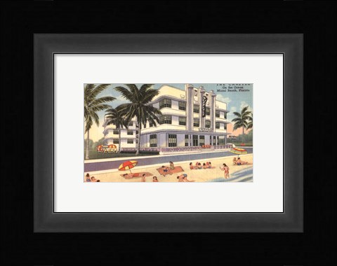 Framed Miami Beach III Print