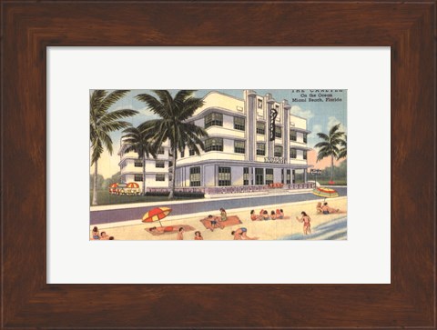 Framed Miami Beach III Print