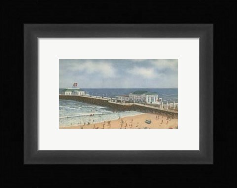 Framed Atlantic City, NJ- I Print