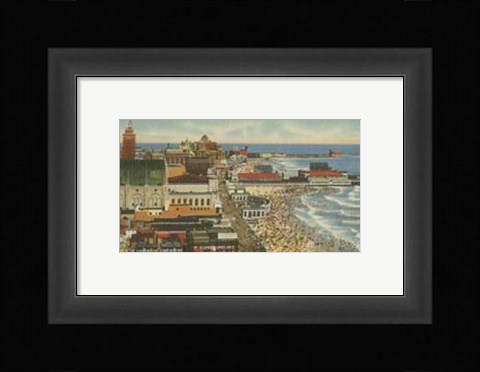 Framed Atlantic City, NJ- III Print