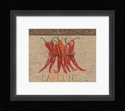 Framed Cayenne Print