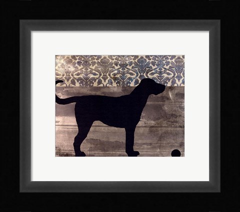 Framed Wanna Play I Print