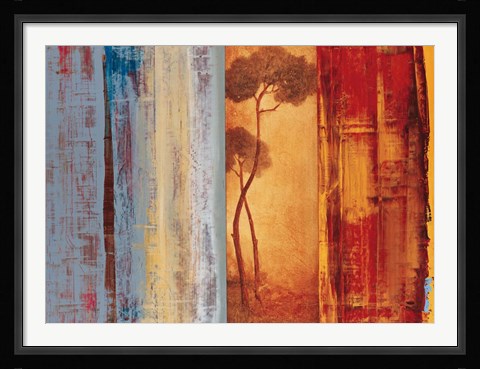 Framed Shadows &amp; Lines I Print