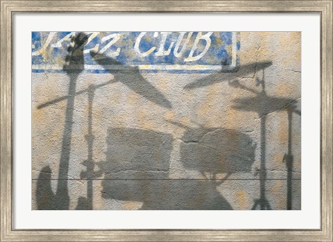Framed Jazz Club Print