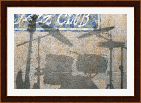 Framed Jazz Club Print