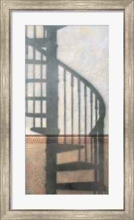 Framed Spiral Staircase Print