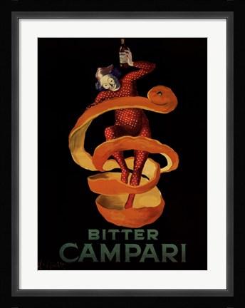 Framed Bitter Campari Print