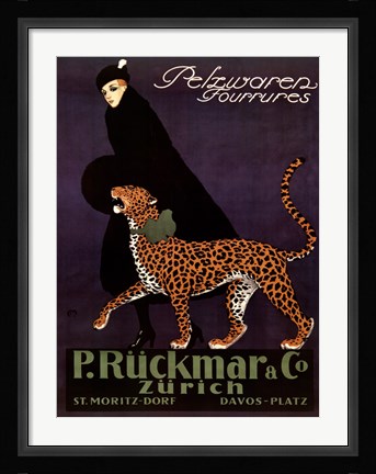 Framed P Ruckmar C, 1910 Print