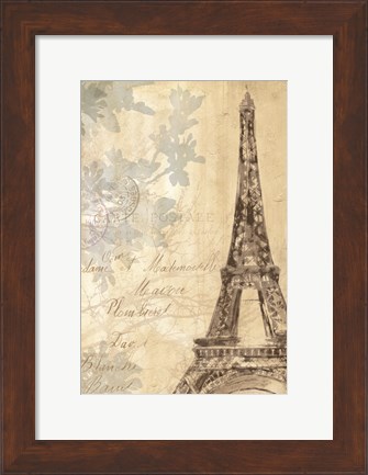 Framed Architectural Study II Print