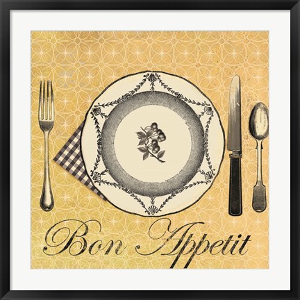Framed Appetit Print