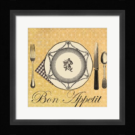 Framed Appetit Print