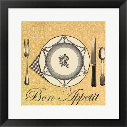 Framed Appetit Print