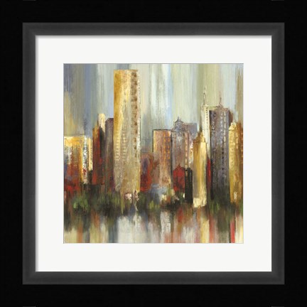 Framed Metropolis I Print