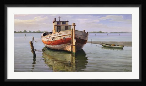 Framed Trabaccolo Print