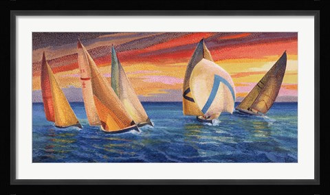 Framed Regata Print