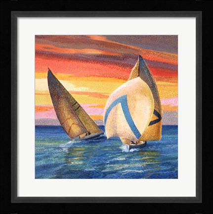 Framed Spinnaker Print