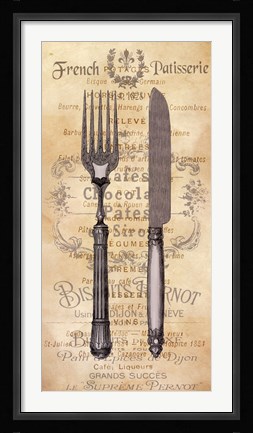 Framed Cuisine II Print