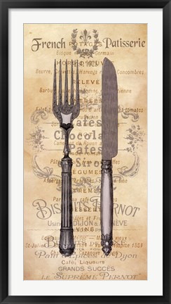 Framed Cuisine II Print